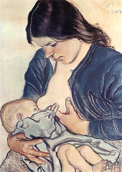 Stanislaw Wyspianski Motherhood, France oil painting art